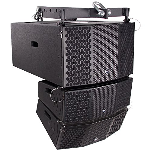 Seismic Audio - CLA-PKG2 - Compact 3x10 Line Array Subwoofer, Pair of Compact 2x5 Line Array Speakers, Mounting Frame