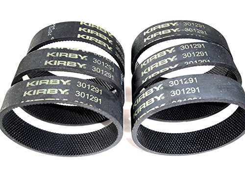 Kirby 6 301291 Vacuum Cleaner Belts Fits Systems Made After 1970, Bacl&Yellow