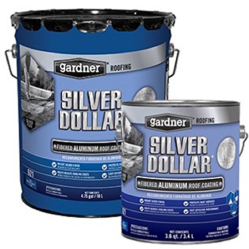 Silver Dollar 6215GA Aluminum Roof Coating - 5 Gallon