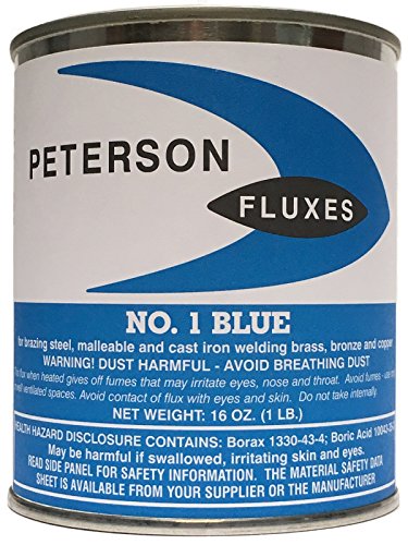 Peterson #1 Flux, Blue Powder, 1 lb Can