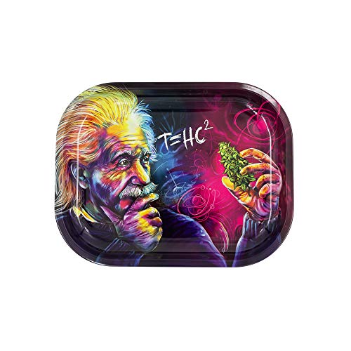 Metal Rolling Tray by V Syndicate (Small, T=HC2 Einstein)