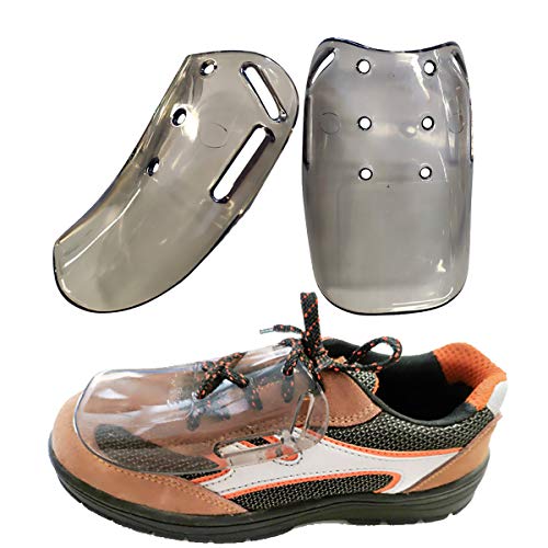 Hoogoal External Metatarsal Guard, Unisex Polycarbonate Safety Footwear Metatarsal Protectors Attachment, Universa Size