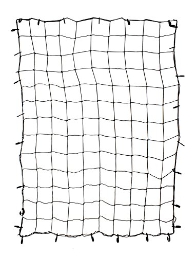ABN Cargo Net with Nylon Hooks, 72 x 96 Inch for Trailers, Pickup Trucks, Rooftops, More – Heavy-Duty, Multi-Purpose