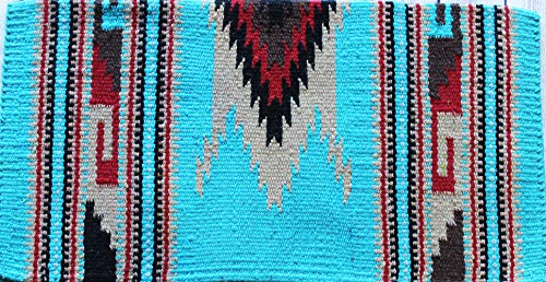 CHALLENGER 34x36 Horse Wool Western Show Trail Saddle Blanket Pad Rug 3674
