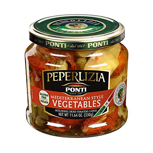 PONTI PEPERLIZIA MEDITERRANEAN STYLE VEGETABLES, 11.64 oz