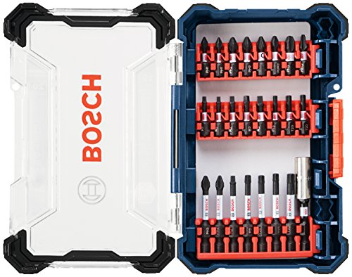 Bosch 24 Piece Impact Tough Screwdriving Custom Case System Set SDMS24