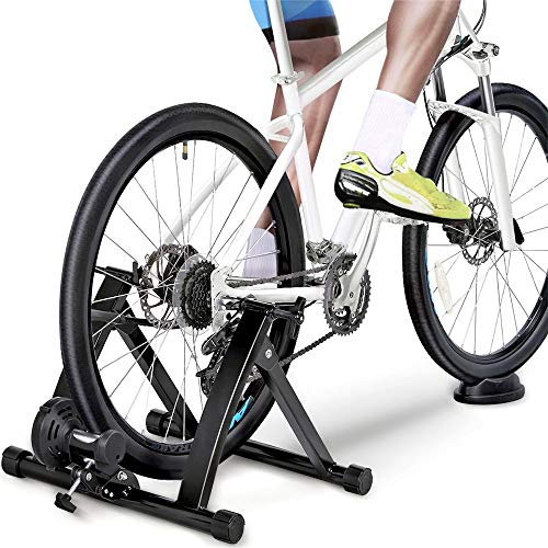 YAHEETECH Premium Steel Bike Bicycle Indoor Exercise Bike Stationary Workout Trainer Stand