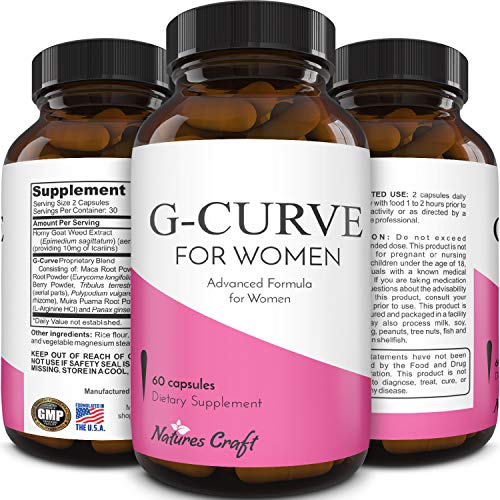 Pure & Potent Butt Enhancer + Breast Enhancement Pills With Horny Goat Weed For Libido + Improve Breast Shape and Size as well as Increasing the Size Of Your Buttocks With Big Booty Pills