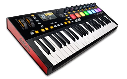 Akai Professional Advance 49 | 49-Key Virtual Instrument Production Controller with Full-Color LCD Screen & 10K Sounds Download