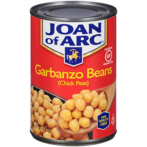 Joan of Arc Beans, Garbanzo, 15 Ounce (Pack of 12)