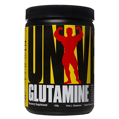 Universal Nutrition Glutamine Powder Supplement - Pure L-Glutamine - Muscle Recovery BCAA - Full 5g of Glutamine per Serving - Pharmaceutical Grade Amino Acid - 120 g