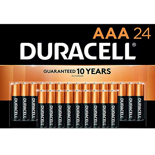 Duracell - CopperTop AAA Alkaline Batteries - long lasting, all-purpose Double A battery for household and business - 24 Count
