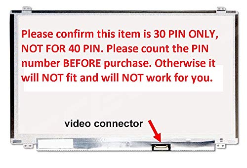 HP 15-F233WM 15-F272WM LCD Screen Replacement for 15.6' New LED Display 30 Pin