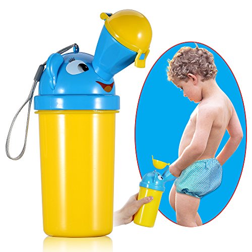 ONEDONE Portable Baby Child Potty Urinal Emergency Toilet for Camping Car Travel and Kid Potty Pee Training (boy) …