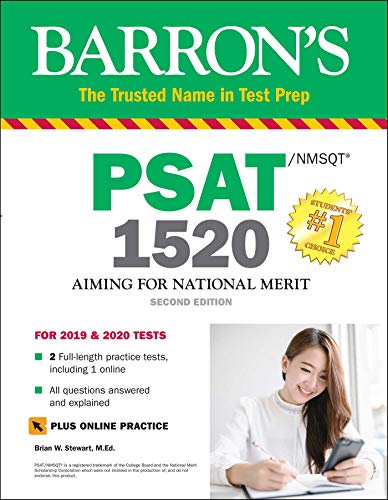 PSAT/NMSQT 1520 with Online Test (Barron's Test Prep)