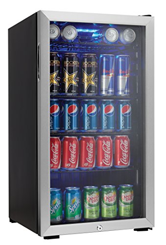 Danby 120 Can Beverage Center, Stainless Steel DBC120BLS