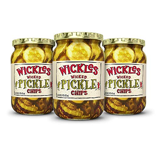 Wickles Wicked Pickle Chips, 16 oz (Pack - 3)