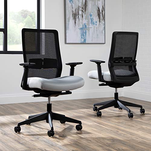 HON BASYX Biometryx Commercial-Grade Task Chair, Office Chair, in Grey