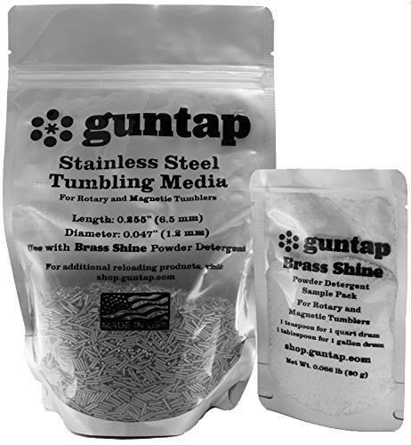 Stainless Steel Tumbling Media Pins - 0.047' Diameter, 0.255' Length (2.5 lb Pack)