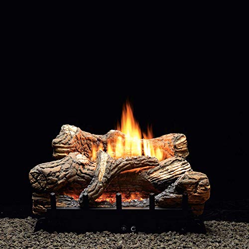 VFDM30LBN CERAMIC FIBER LOG SET WITH VENT-FREE BURNER 6-PIECE 30' NATURAL GAS ONLY