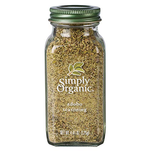 Simply Organic Adobo Seasoning, Certified Organic, Non-GMO | 4.41 oz