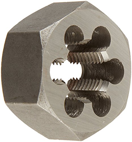 Drill America m14 X 1.25 Carbon Steel Hex Rethreading Die, DWT Series