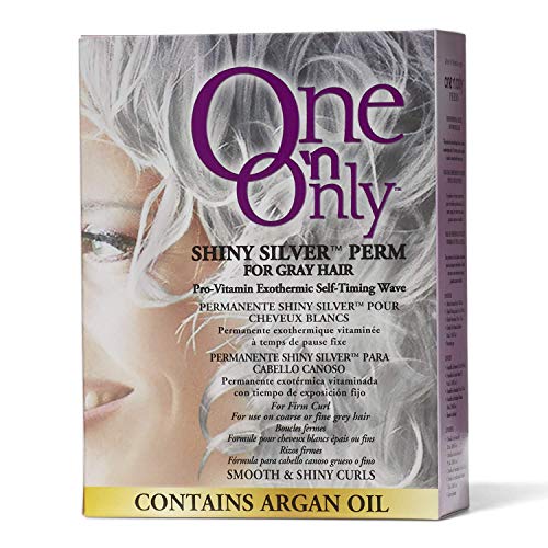 One 'n Only Shiny Silver for Grey Hair Perm with Argan Oil Kit by Jheri Redding