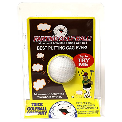 ProActive Sports Trick Golf Ball Co. Joke Farting Golf Ball Novelty Gag Gift