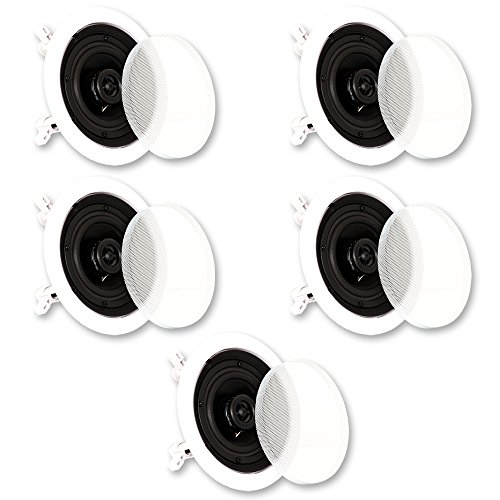 Theater Solutions In Ceiling Surround Sound Home Theater 5 Speaker Set CS4C-5S