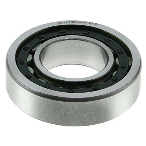 WJB WBMA1206EF - Rear Wheel Cylindrical Roller Bearing - Cross Reference: National MA1206EF/ Timken MA1206EF/ SKF MA1206-UV, 1 Pack