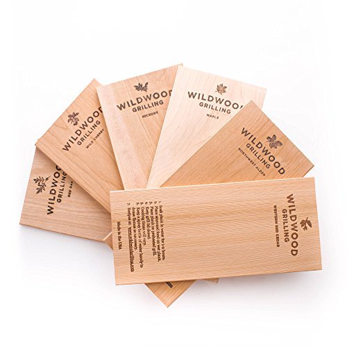 Wildwood Grilling - 5x11 6 Grilling Plank Variety Pack