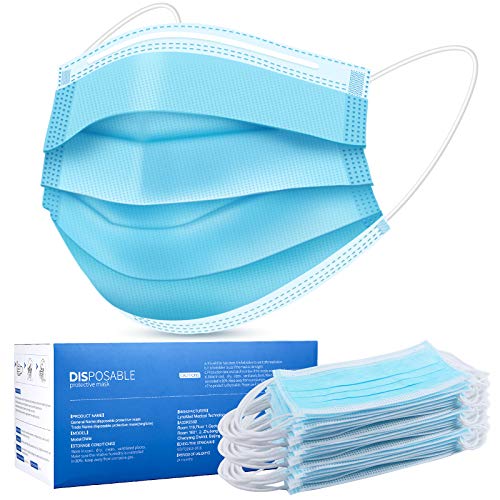 Disposable Face Mask, Face Masks of 50 Pack Disposable Mask