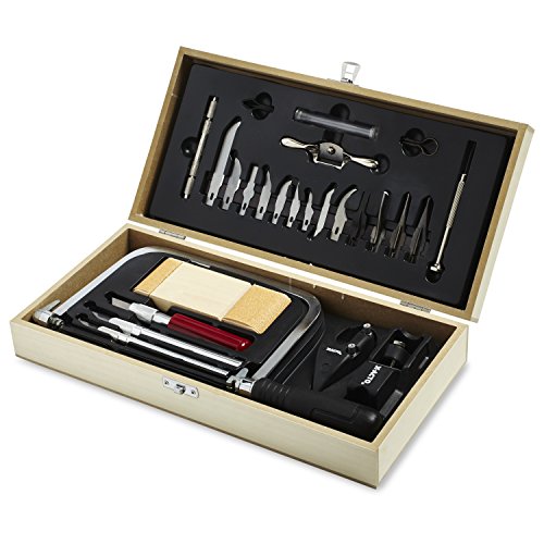 X-ACTO Hobbytool Set, Deluxe 30 Piece Set, Great for Arts and Crafts, including Pumpkin Carving