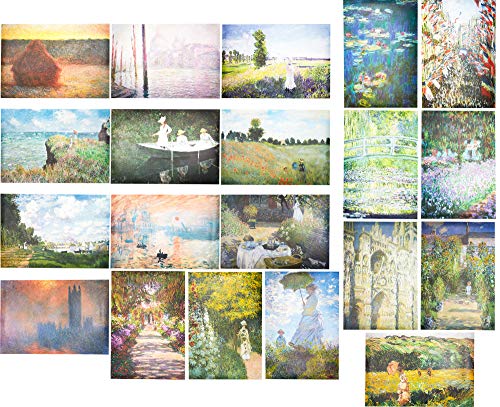Claude Monet Posters (13 x 19 in, 20 Pack)
