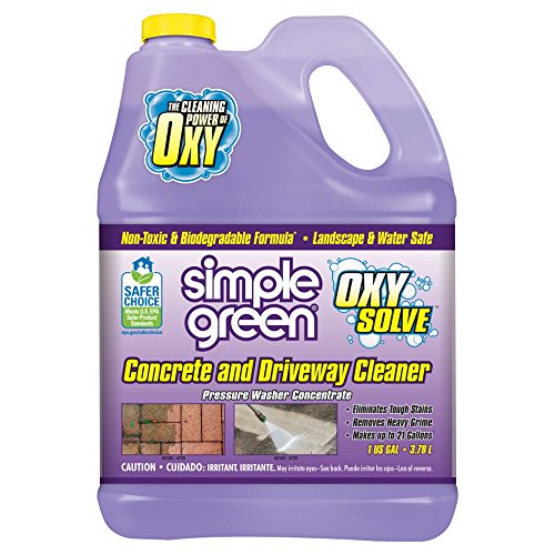 Simple Green Oxy Solve Concrete and Driveway Pressure Washer Cleaner - Concentrate 1 Gal