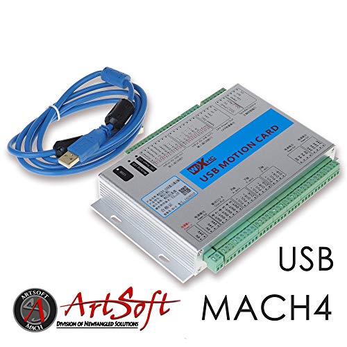 UCONTRO USB 2MHz Mach4 CNC 3 Axis Motion Control Card Breakout Board Operating CNC Mills, Routers, Lathes, Support Windows 7, 8, 10 ((32bit, 64bit)