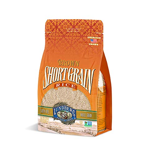 Lundberg Farms Eco-Fr Rice, Short Brown, 2-Pound (Pack of 6)
