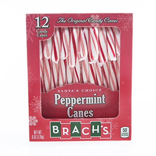 Brachs 12- 6oz. Peppermint Candy Canes