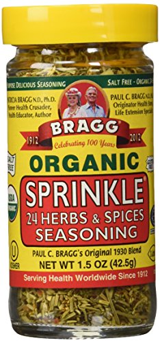 Bragg Organic Sprinkle Seasoning 1.50 Ounces (2 units)