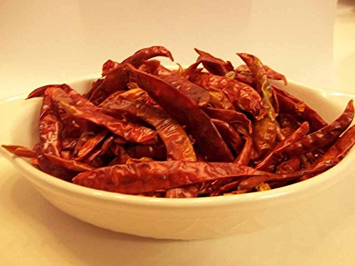 CAYENNE PEPPER, WHOLE DRIED, 1 lb , DELICIOUS FRESH SPICY DRIED HERB