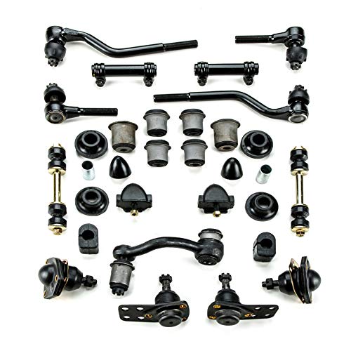 Andersen Restorations Front End Suspension Master Rebuild Kit with Idler Arm Compatible with Chevrolet Chevy II/Nova OEM Spec Replacements (29 Piece Kit)