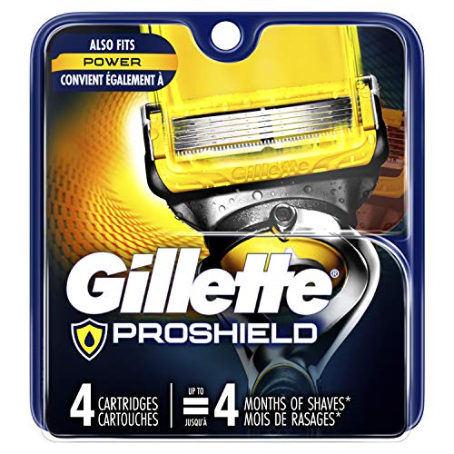 Gillette Fusion5 ProShield Men's Razor Blades, 4 Count