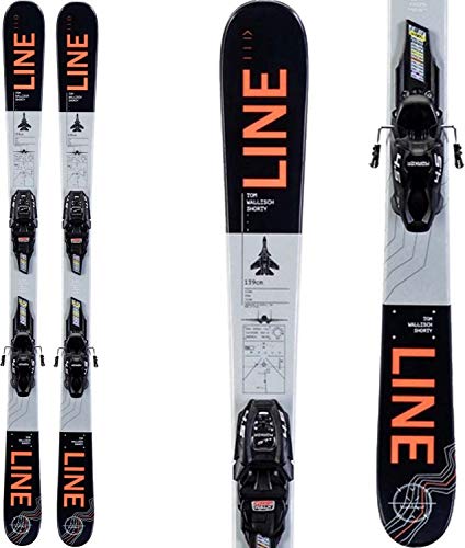 Line 2020 Tom Wallisch Shorty 119cm Skis w/ 4.5 Bindings