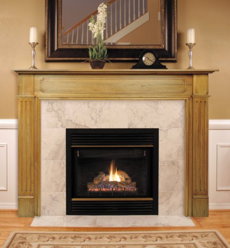Pearl Mantels 110-48 Williamsburg Fireplace Mantel Surround, 48-Inch, Unfinished