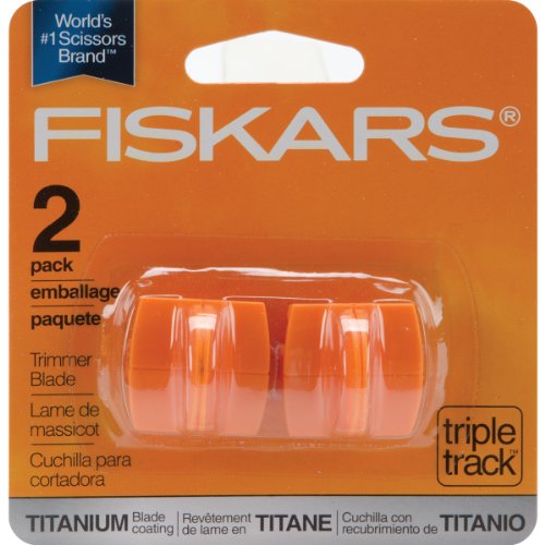 Fiskars 157400-1001 Titanium TripleTrack High Profile Cutting Replacement Blades