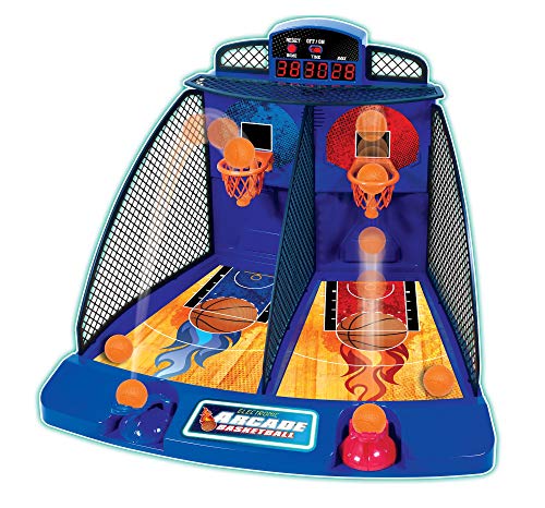 Fat Brain Toys Electronic Arcade Basketball Games for Ages 6 to 11