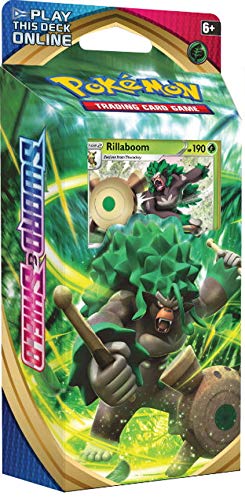 Pokemon TCG: Sword & Shield Theme Deck Featuring Rillaboom