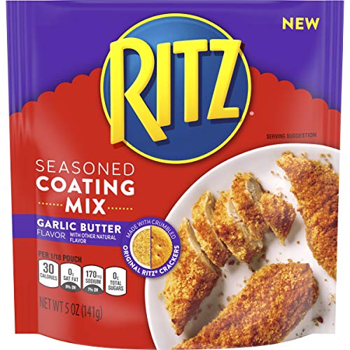 Ritz Shake 'n Bake Garlic Butter Seasoned Coating Mix (5 oz Bags, Pack of 6)