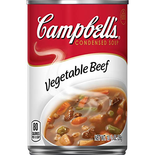 Campbell's Condensed Vegetable Beef Soup, 10.5 Ounce (Pack of 12)