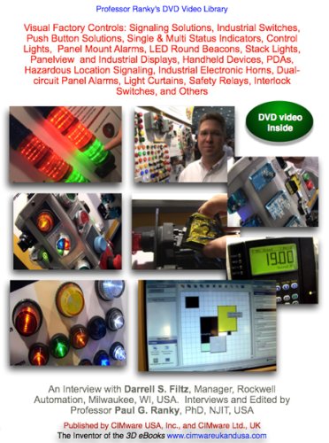Visual Factory Controls: Signaling Solutions, Industrial Switches, Push Button Solutions, Single & Multi Status Indicators, Control Lights, Panel Mount Alarms, LED Round Beacons, Stack Lights, Panelview and Industrial Displays, Handheld Devices, PDAs..